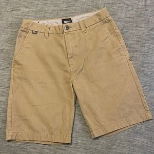 FOX mens size 27 khaki shorts